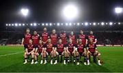 10 November 2022; The Munster team pose for a photo before the match between Munster and South Africa Select XV at Páirc Ui Chaoimh in Cork. Photo by David Fitzgerald/Sportsfile