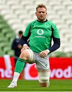 11 November 2022; Kieran Treadwell during the Ireland Rugby captain's run at Aviva Stadium in Dublin. Photo by Brendan Moran/Sportsfile