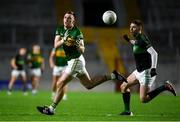 12 November 2022; Seamus Kennedy of Clonmel Commercials in action against Luke Connolly of Nemo Rangers during the AIB Munster GAA Football Senior Club Championship Quarter-Final match between Nemo Rangers and Clonmel Commercials at Páirc Uí Chaoimh in Cork. Photo by Matt Browne/Sportsfile