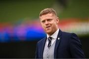 13 November 2022; Shelbourne manager Damien Duff before the Extra.ie FAI Cup Final match between Derry City and Shelbourne at Aviva Stadium in Dublin. Photo by Stephen McCarthy/Sportsfile