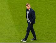13 November 2022; Shelbourne manager Damien Duff before the Extra.ie FAI Cup Final match between Derry City and Shelbourne at Aviva Stadium in Dublin. Photo by Michael P Ryan/Sportsfile