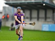 13 November 2022; Oisin O'Rourke of Kilmacud Crokes takes a free during the AIB Leinster GAA Hurling Senior Club Championship Quarter-Final match between Kilmacud Crokes and Clough/Ballacolla at Parnell Park in Dublin. Photo by Sam Barnes/Sportsfile