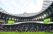 13 November 2022; A general view of a lineout during the Killik Cup match between Barbarians and All Blacks XV at Tottenham Hotspur Stadium in London, England. Photo by Ramsey Cardy/Sportsfile