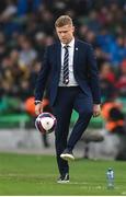 13 November 2022; Shelbourne manager Damien Duff during the Extra.ie FAI Cup Final match between Derry City and Shelbourne at Aviva Stadium in Dublin. Photo by Stephen McCarthy/Sportsfile