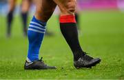 13 November 2022; A general view of the socks of Charlie Ngatai of Barbarians during the Killik Cup match between Barbarians and All Blacks XV at Tottenham Hotspur Stadium in London, England. Photo by Ramsey Cardy/Sportsfile