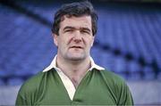 20 December 1986; Jerry Holland ahead of the Ireland international rugby trial match at Lansdowne Road in Dublin. Photo by Ray McManus/Sportsfile