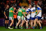 13 November 2022; Players tussle during the AIB Ulster GAA Football Senior Club Championship Quarter-Final match between Glen and Errigal Ciaran at Celtic Park in Derry. Photo by Ben McShane/Sportsfile