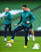 14 November 2022; Alan Browne during a Republic of Ireland training session at the Aviva Stadium in Dublin. Photo by Seb Daly/Sportsfile