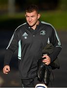 14 November 2022; Ross Molony arrives for Leinster rugby squad training at UCD in Dublin. Photo by Piaras Ó Mídheach/Sportsfile