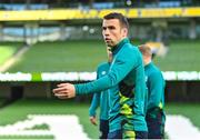 14 November 2022; Seamus Coleman during a Republic of Ireland training session at the Aviva Stadium in Dublin. Photo by Seb Daly/Sportsfile