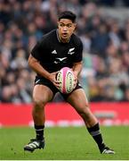 13 November 2022; Josh Ioane of All Blacks XV during the Killik Cup match between Barbarians and All Blacks XV at Tottenham Hotspur Stadium in London, England. Photo by Ramsey Cardy/Sportsfile