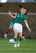 14 November 2022; Megan Campbell of Republic of Ireland in action during the International friendly match between Republic of Ireland and Morocco at Marbella Football Center in Marbella, Spain. Photo by Mateo Villalba Sanchez/Sportsfile