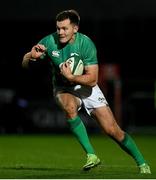 4 November 2022; Jacob Stockdale of Ireland during the match between Ireland A and All Blacks XV at RDS Arena in Dublin. Photo by Brendan Moran/Sportsfile