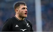 13 November 2022; Brodie McAlister of All Blacks XV during the Killik Cup match between Barbarians and All Blacks XV at Tottenham Hotspur Stadium in London, England. Photo by Ramsey Cardy/Sportsfile