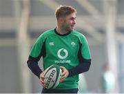 15 November 2022; Jack Crowley during a Ireland rugby squad training session at the IRFU High Performance Centre at the Sport Ireland Campus in Dublin. Photo by Harry Murphy/Sportsfile