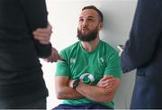15 November 2022; Jamison Gibson-Park during a Ireland rugby press conference at the IRFU High Performance Centre at the Sport Ireland Campus in Dublin. Photo by Harry Murphy/Sportsfile