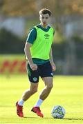 15 November 2022; Jayson Molumby during a Republic of Ireland training session at the FAI National Training Centre in Abbotstown, Dublin. Photo by Seb Daly/Sportsfile