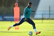 15 November 2022; Chiedozie Ogbene during a Republic of Ireland training session at the FAI National Training Centre in Abbotstown, Dublin. Photo by Seb Daly/Sportsfile