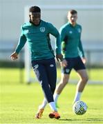 15 November 2022; Chiedozie Ogbene during a Republic of Ireland training session at the FAI National Training Centre in Abbotstown, Dublin. Photo by Seb Daly/Sportsfile
