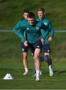 15 November 2022; Dara O'Shea during a Republic of Ireland training session at the FAI National Training Centre in Abbotstown, Dublin. Photo by Seb Daly/Sportsfile