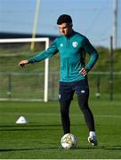 16 November 2022; John Egan during a Republic of Ireland training session at the FAI National Training Centre in Abbotstown, Dublin. Photo by Seb Daly/Sportsfile
