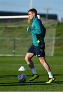 16 November 2022; Josh Cullen during a Republic of Ireland training session at the FAI National Training Centre in Abbotstown, Dublin. Photo by Seb Daly/Sportsfile