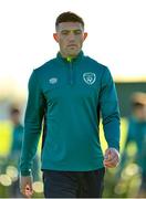 16 November 2022; Dara O'Shea during a Republic of Ireland training session at the FAI National Training Centre in Abbotstown, Dublin. Photo by Seb Daly/Sportsfile