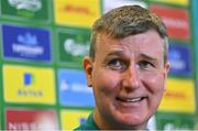 16 November 2022; Manager Stephen Kenny during a Republic of Ireland media conference at the FAI headquarters in Abbotstown, Dublin. Photo by Seb Daly/Sportsfile