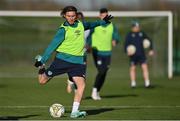 16 November 2022; Jeff Hendrick during a Republic of Ireland training session at the FAI National Training Centre in Abbotstown, Dublin. Photo by Seb Daly/Sportsfile