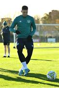 16 November 2022; Matt Doherty during a Republic of Ireland training session at the FAI National Training Centre in Abbotstown, Dublin. Photo by Seb Daly/Sportsfile