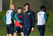 16 November 2022; Coach Keith Andrews during a Republic of Ireland training session at the FAI National Training Centre in Abbotstown, Dublin. Photo by Seb Daly/Sportsfile