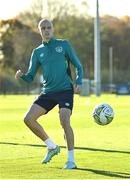 16 November 2022; Will Smallbone during a Republic of Ireland training session at the FAI National Training Centre in Abbotstown, Dublin. Photo by Seb Daly/Sportsfile