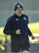 16 November 2022; STATSports analyst Andrew Morrissey during a Republic of Ireland training session at the FAI National Training Centre in Abbotstown, Dublin. Photo by Seb Daly/Sportsfile