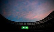 17 November 2022; A general view of the Aviva Stadium before the International Friendly match between Republic of Ireland and Norway at the Aviva Stadium in Dublin. Photo by Eóin Noonan/Sportsfile
