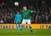 17 November 2022; Matt Doherty of Republic of Ireland during the International Friendly match between Republic of Ireland and Norway at the Aviva Stadium in Dublin. Photo by Seb Daly/Sportsfile