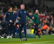 17 November 2022; Republic of Ireland manager Stephen Kenny during the International Friendly match between Republic of Ireland and Norway at the Aviva Stadium in Dublin. Photo by Seb Daly/Sportsfile
