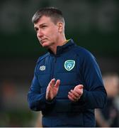17 November 2022; Republic of Ireland manager Stephen Kenny after the International Friendly match between Republic of Ireland and Norway at the Aviva Stadium in Dublin. Photo by Seb Daly/Sportsfile