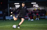 6 November 2022; Brian Gartland of Dundalk before the SSE Airtricity League Premier Division match between Derry City and Dundalk at The Ryan McBride Brandywell Stadium in Derry. Photo by Ben McShane/Sportsfile