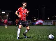 6 November 2022; Daniel Lafferty of Derry City during the SSE Airtricity League Premier Division match between Derry City and Dundalk at The Ryan McBride Brandywell Stadium in Derry. Photo by Ben McShane/Sportsfile
