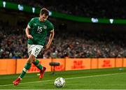 17 November 2022; Jayson Molumby of Republic of Ireland during the International Friendly match between Republic of Ireland and Norway at the Aviva Stadium in Dublin. Photo by Eóin Noonan/Sportsfile