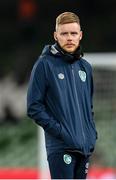 17 November 2022; Republic of Ireland athletic therapist Sam Rice before the International Friendly match between Republic of Ireland and Norway at the Aviva Stadium in Dublin. Photo by Seb Daly/Sportsfile