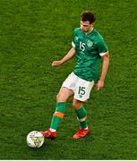 17 November 2022; Jayson Molumby of Republic of Ireland during the International Friendly match between Republic of Ireland and Norway at the Aviva Stadium in Dublin. Photo by Ben McShane/Sportsfile