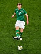 17 November 2022; Nathan Collins of Republic of Ireland during the International Friendly match between Republic of Ireland and Norway at the Aviva Stadium in Dublin. Photo by Ben McShane/Sportsfile