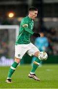 17 November 2022; Matt Doherty of Republic of Ireland during the International Friendly match between Republic of Ireland and Norway at the Aviva Stadium in Dublin. Photo by Seb Daly/Sportsfile
