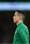17 November 2022; Josh Cullen of Republic of Ireland before the International Friendly match between Republic of Ireland and Norway at the Aviva Stadium in Dublin. Photo by Seb Daly/Sportsfile