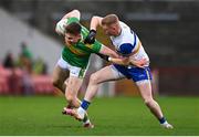 13 November 2022; Ethan Doherty of Glen and Peter Og McCartan of Errigal Ciaran during the AIB Ulster GAA Football Senior Club Championship Quarter-Final match between Glen and Errigal Ciaran at Celtic Park in Derry. Photo by Ben McShane/Sportsfile