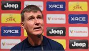 19 November 2022; Manager Stephen Kenny during a Republic of Ireland media conference at the Ta' Qali National Stadium in Attard, Malta. Photo by Seb Daly/Sportsfile