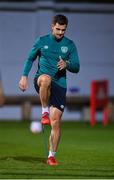 19 November 2022; Jayson Molumby during a Republic of Ireland training session at the National Stadium training grounds in Ta' Qali, Malta. Photo by Seb Daly/Sportsfile