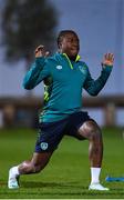 19 November 2022; Michael Obafemi during a Republic of Ireland training session at the National Stadium training grounds in Ta' Qali, Malta. Photo by Seb Daly/Sportsfile