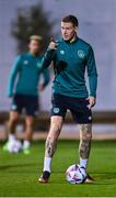 19 November 2022; James McClean during a Republic of Ireland training session at the National Stadium training grounds in Ta' Qali, Malta. Photo by Seb Daly/Sportsfile